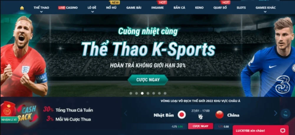 Sảnh thể thao One88 Tận hưởng cược bóng đá trực tuyến